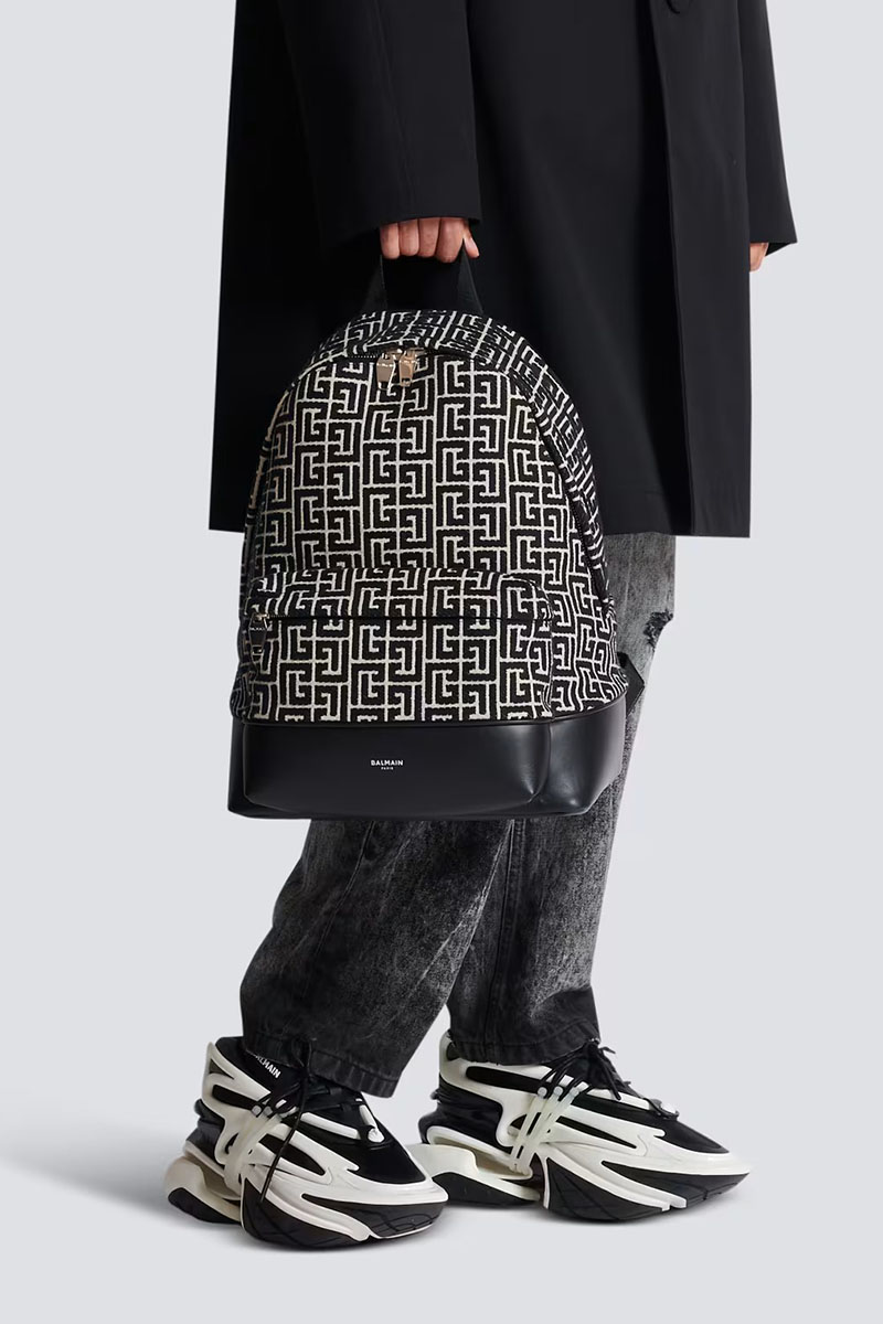 Balmain Рюкзак Jacquard Monogram 30x24 см (2 расцветки)