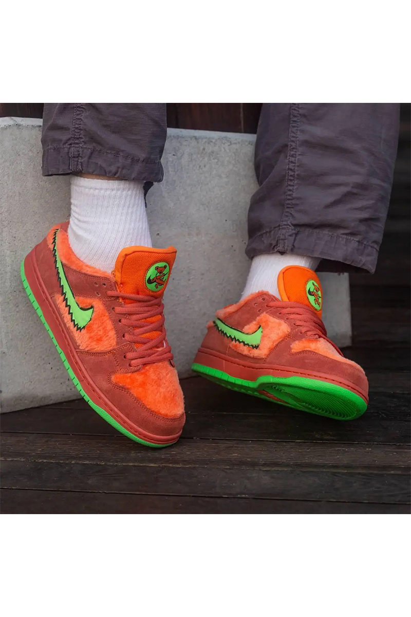 Nike Кроссовки Grateful Dead x SB Dunk Low "Orange Bear"