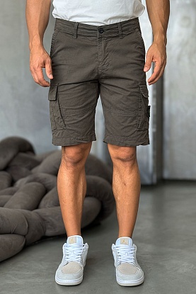 Зелёные шорты cargo compass-patch 