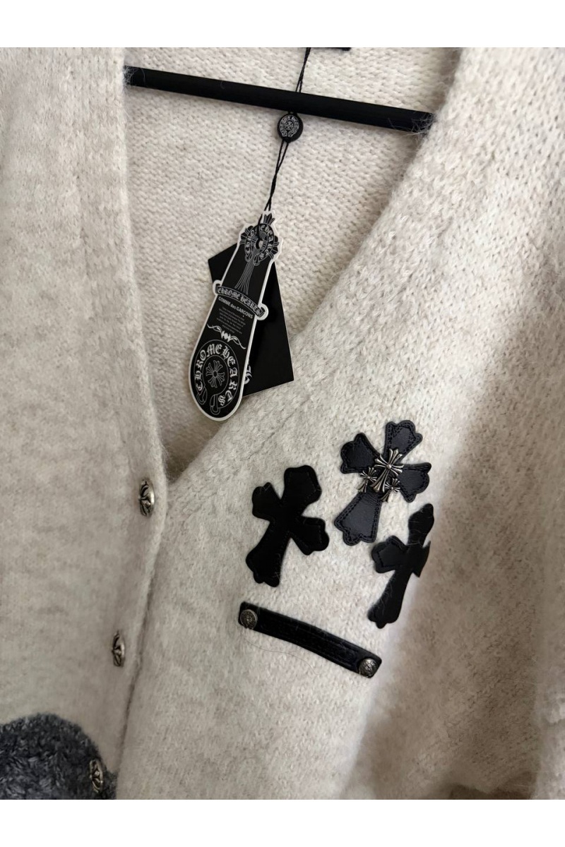 Chrome Hearts Женский удлинённый кардиган Premium