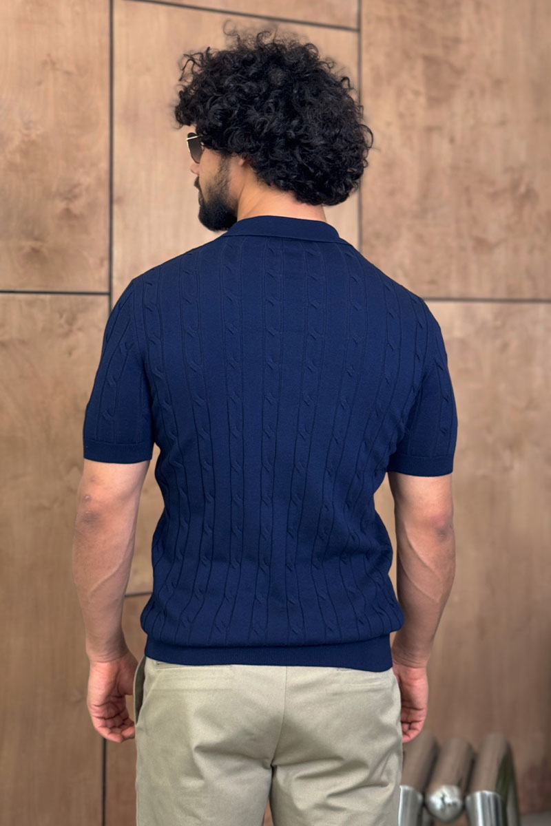 Polo Ralph Lauren Мужское тёмно-синее поло 