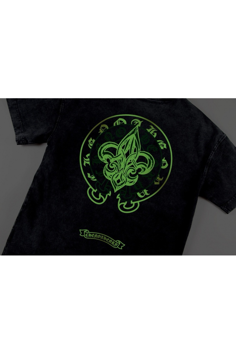 Designer Clothing Чёрная оверсайз футболка Gothic logo 