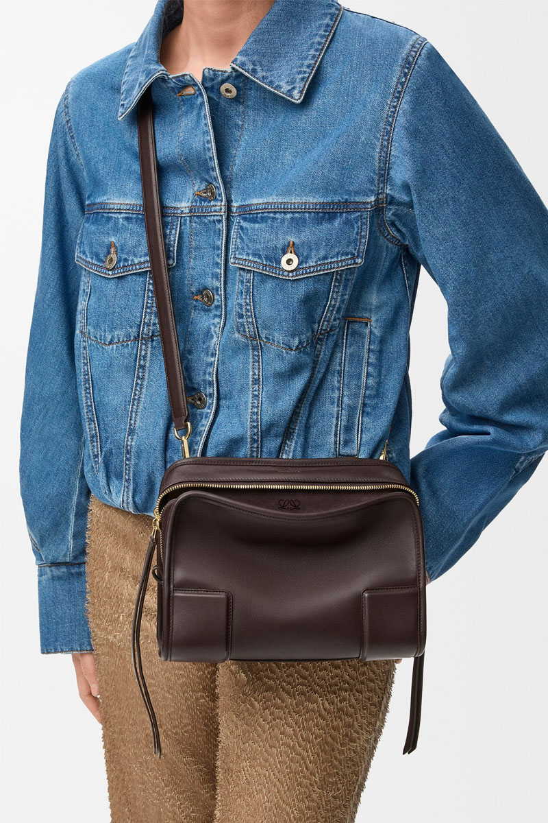 Loewe Кожаная сумка Amazona 27x18 см