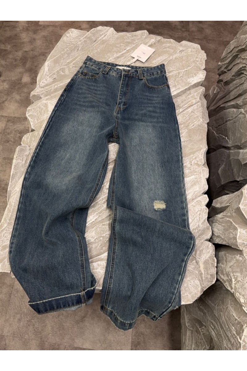 Dior Женские синие джинсы 