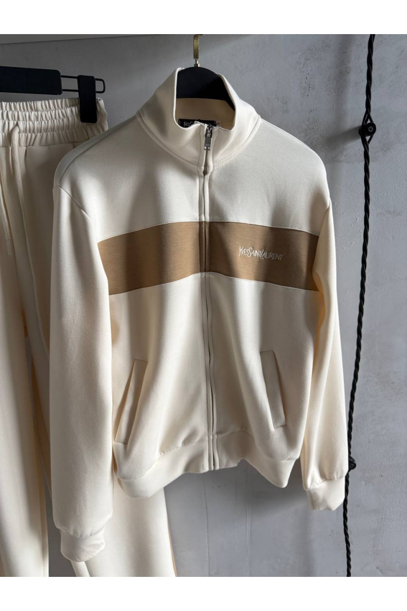 Yves Saint Laurent Бежевый женский костюм premium