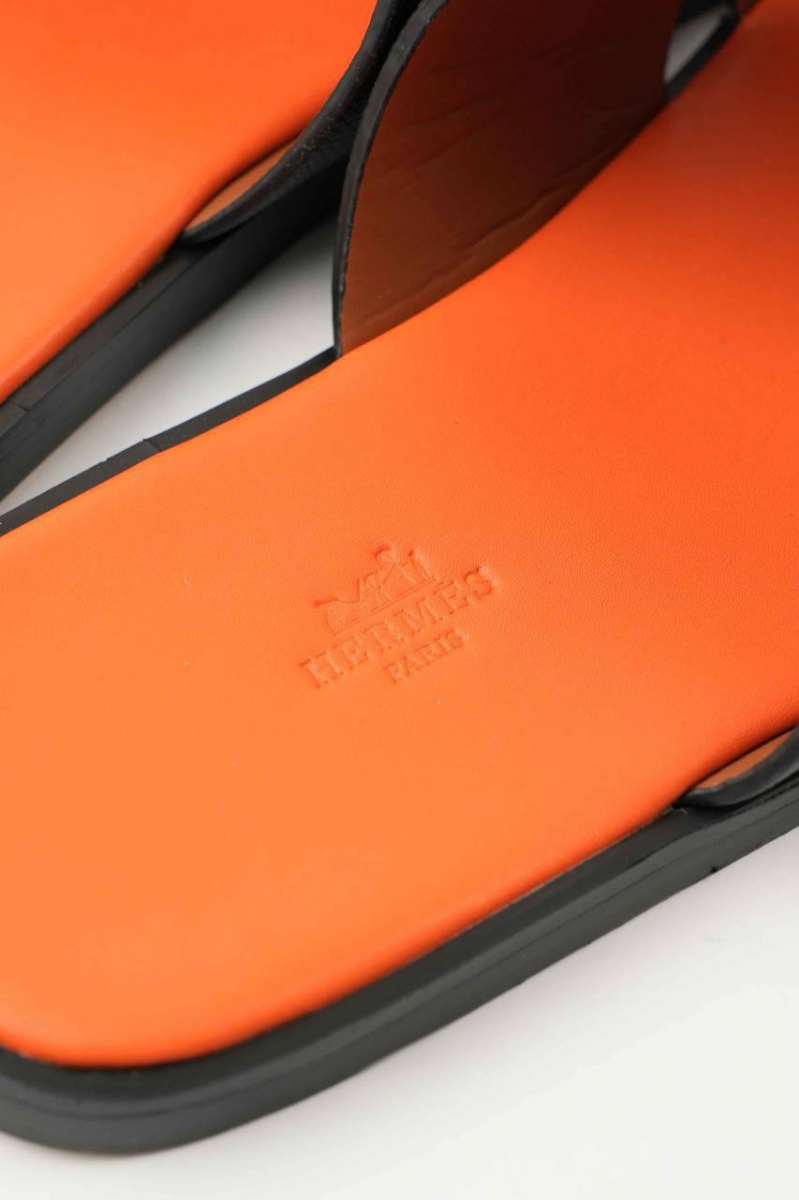 Hermes Мужские шлёпанцы Izmir - Black / Orange