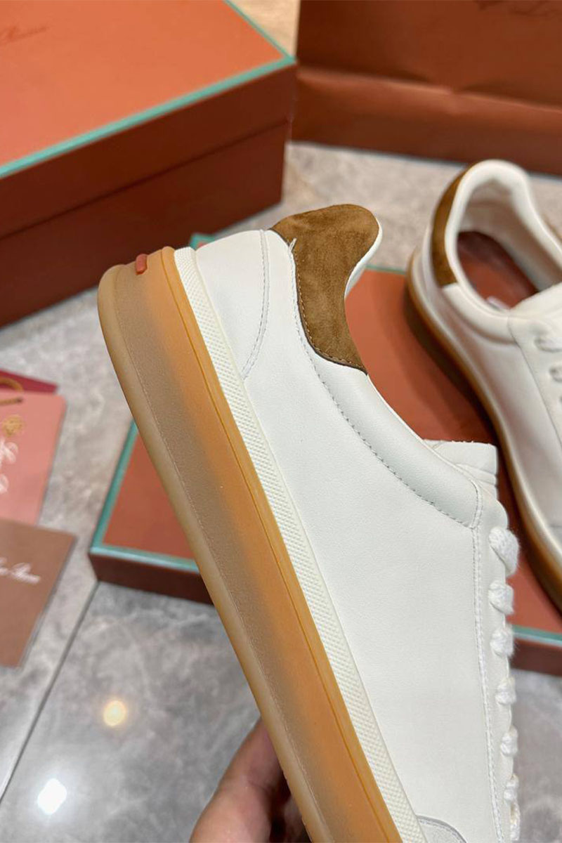 Loro Piana Мужские кроссовки Tennis Walk - White