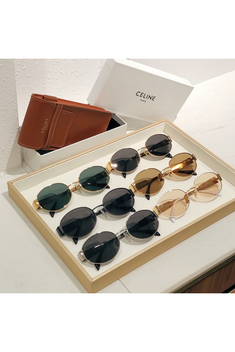 Celine Солнцезащитные очки Triomphe Metal