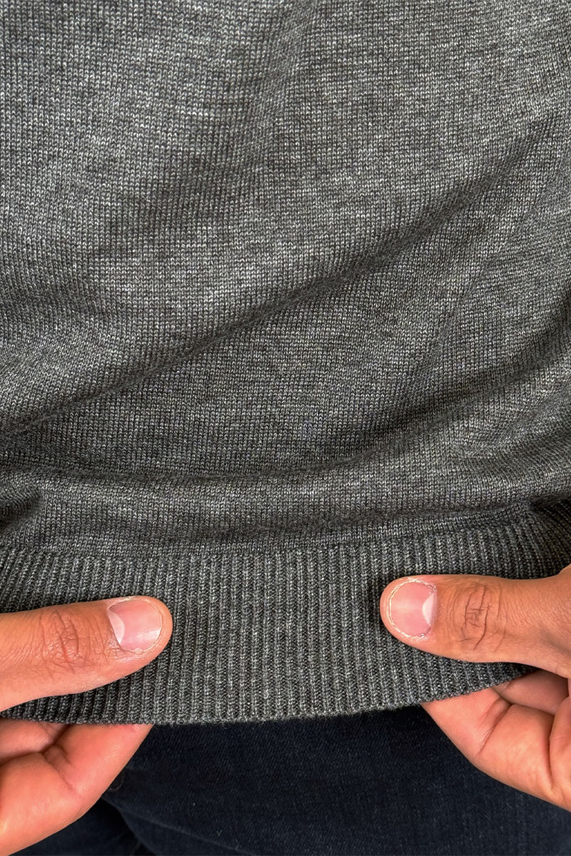 Loro Piana Мужской серый джемпер 