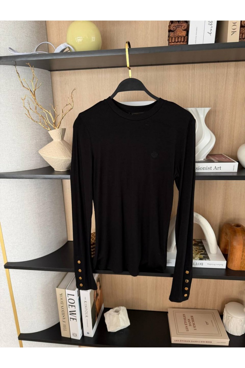 Loro Piana Женский базовый лонгслив Premium - Black