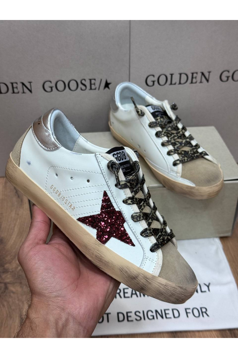 Designer Clothing Женские кожаные кроссовки Golden Goose Ball Star premium