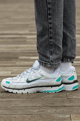 Кроссовки P-6000 - White / Light Aqua 