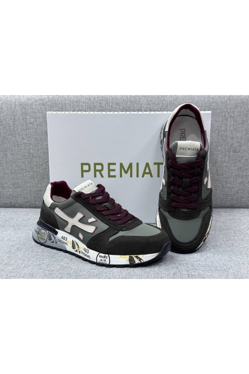 Premiata Комбинированные кроссовки Mick
