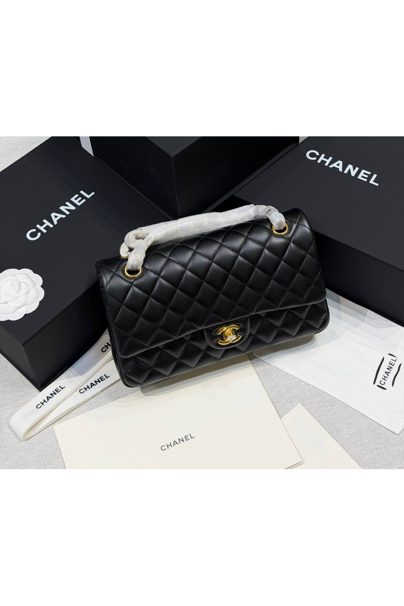 Chаnеl Кожаная сумка Classic Flap premium 25x13x7 см (8 расцветок)