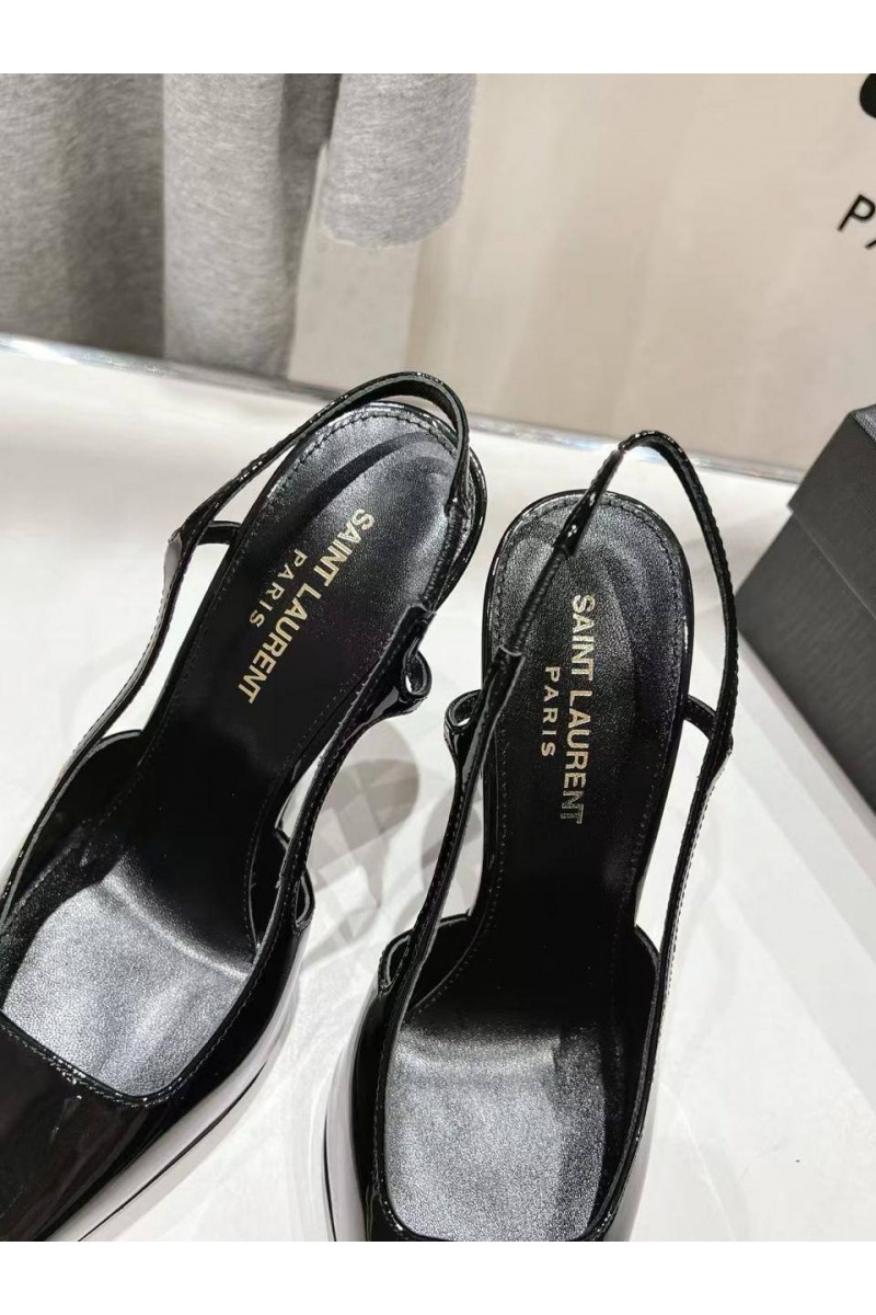 Yves Saint Laurent Женские кожаные туфли premium