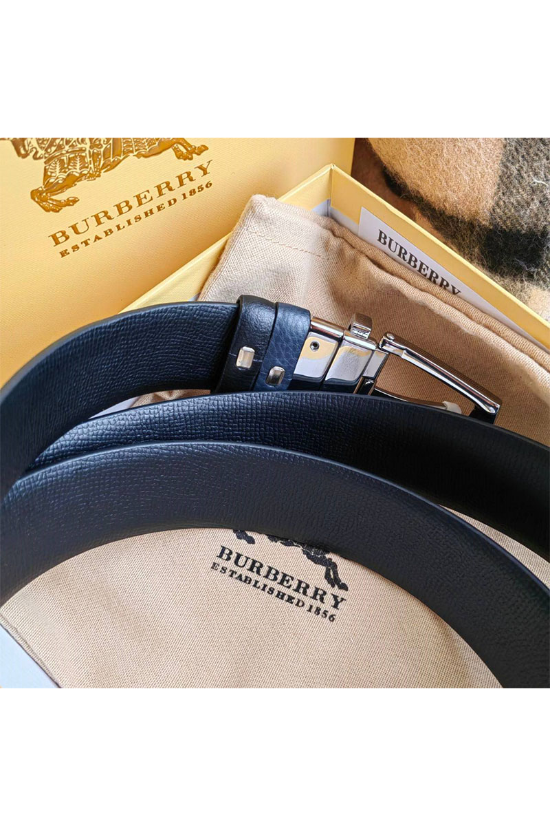 Burberry Двусторонний кожаный ремень 