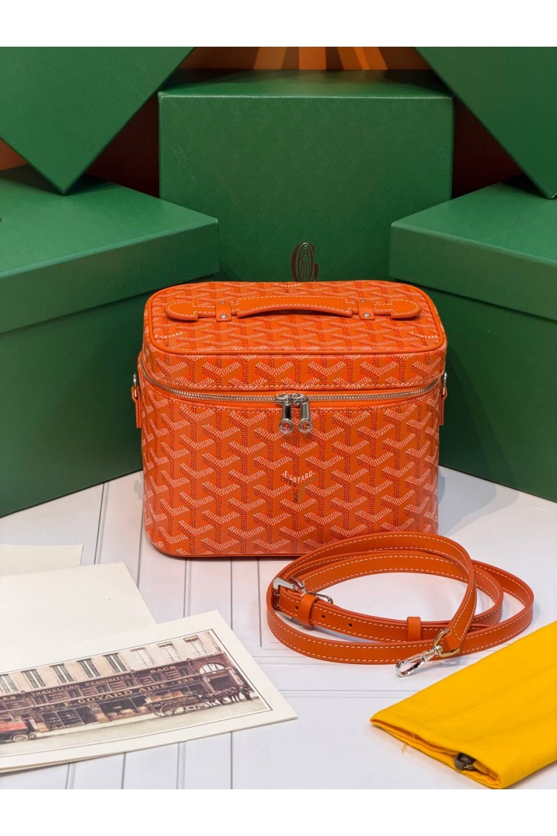Designer Clothing Кожаная сумка Goyard Muse Vanity Case ​premium 20x16x14 см