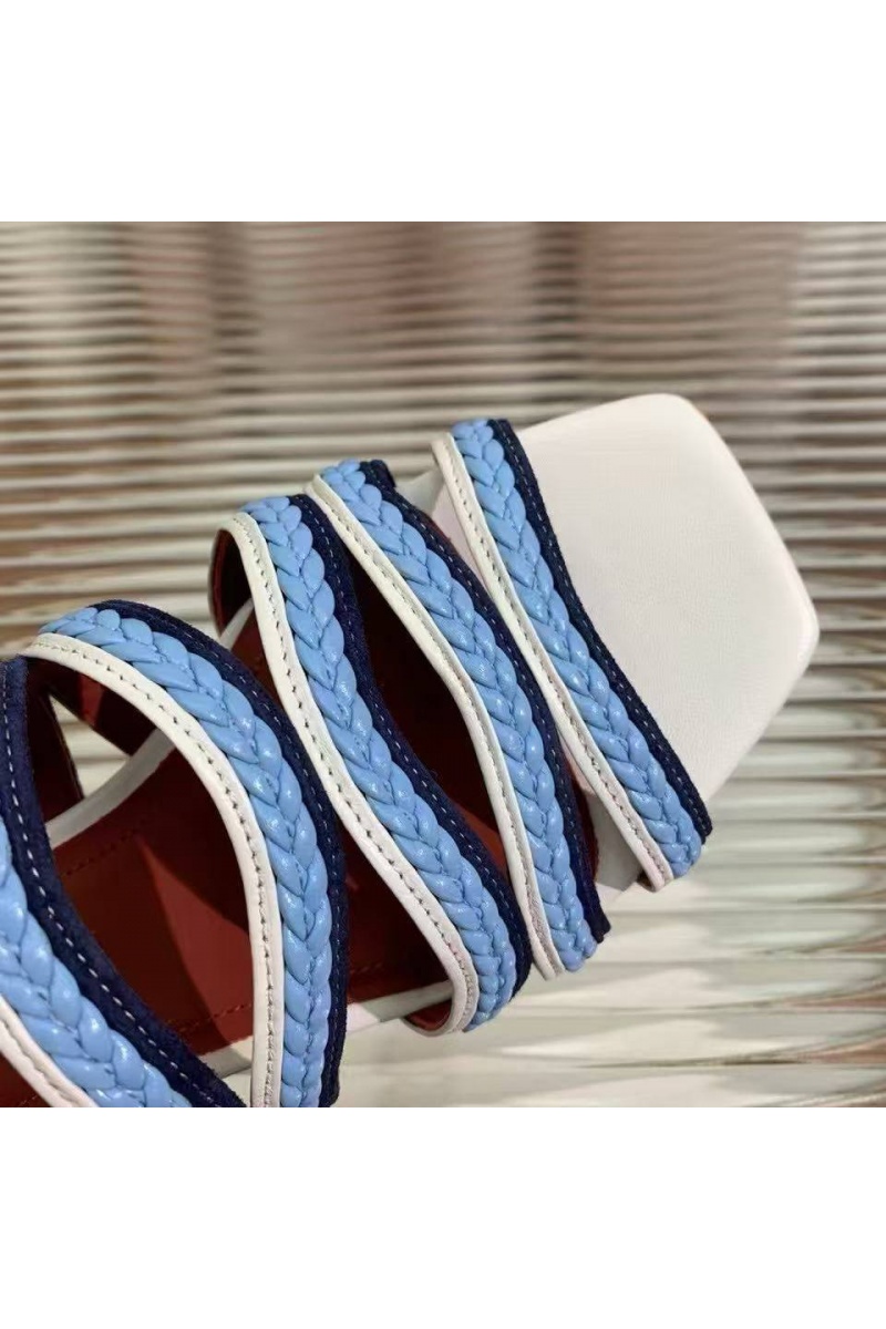 Loro Piana Женские кожаные сандалии Premium