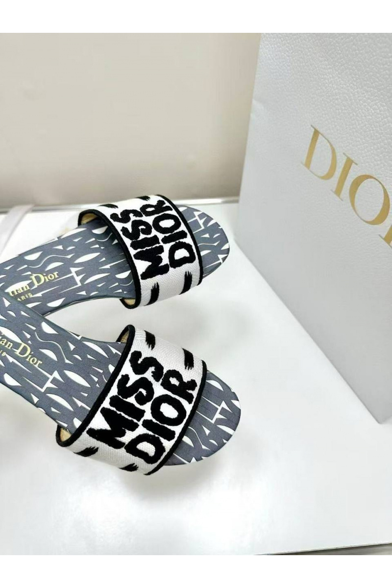 Dior Женские шлёпанцы Dway Premium - Navy
