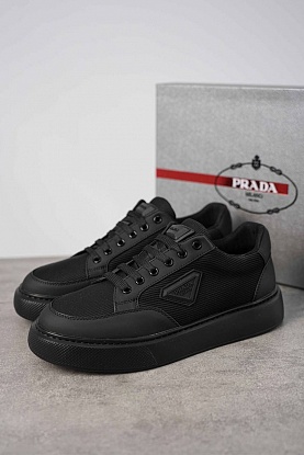 Мужские кроссовки logo-plaque - Black