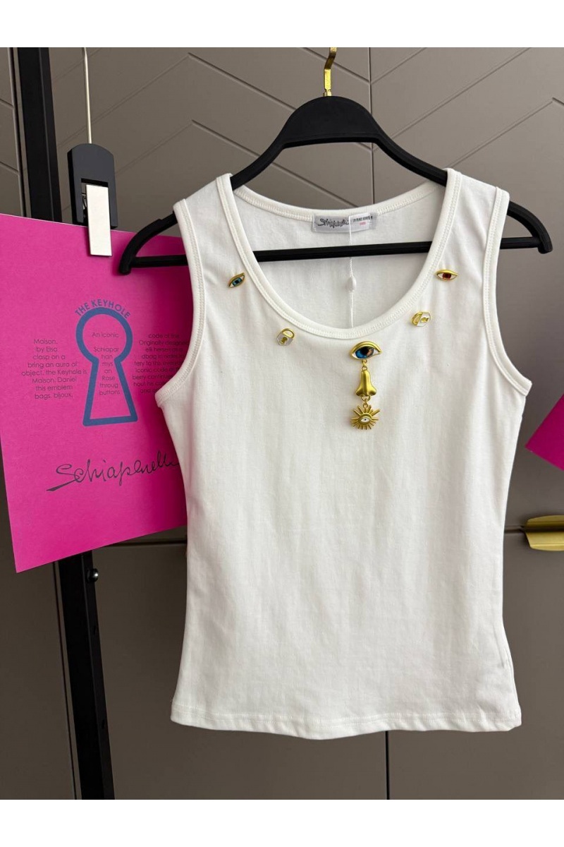 Schiaparelli Женская майка premium - White