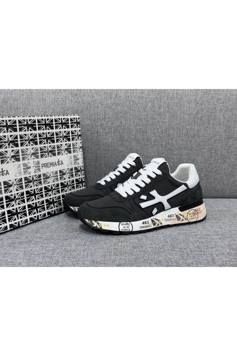 Premiata Комбинированные кроссовки Mick