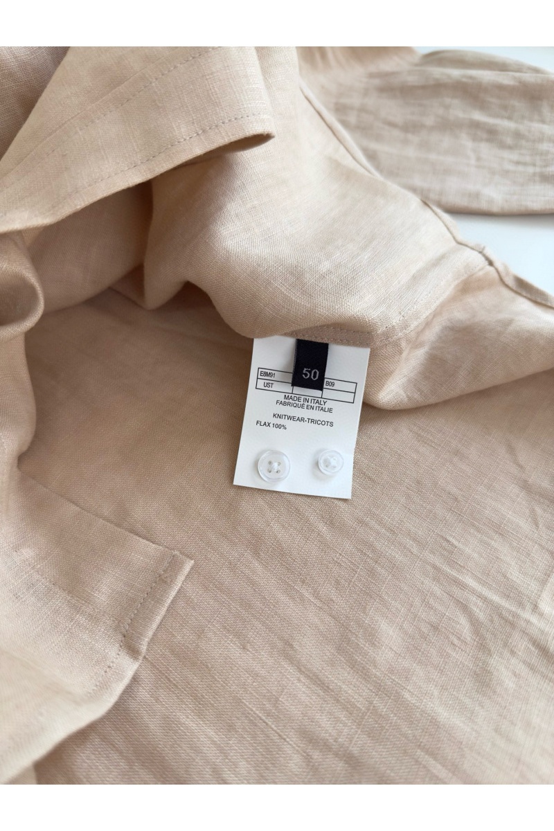 Polo Ralph Lauren Льняная рубашка pony-embroidered - Beige