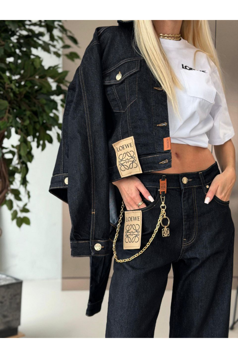 Loewe Женская джинсы premium - Navy