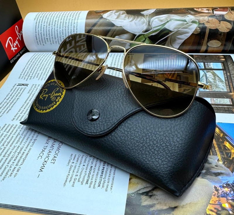 Ray-Ban Солнцезащитные очки Aviator Large Metal