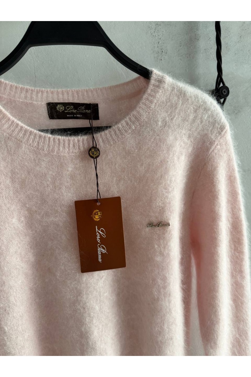 Loro Piana Женский шерстяной свитер premium