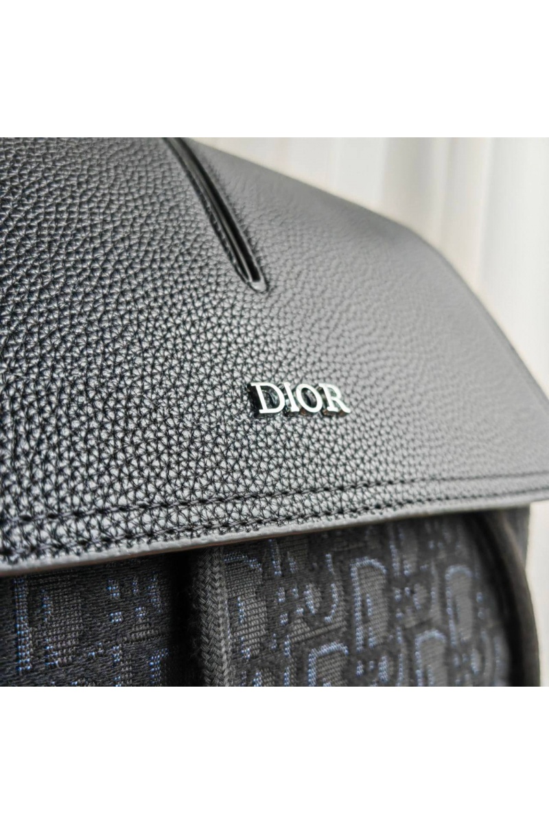 Dior Рюкзак  Oblique Jacquard 41x32 см - Black