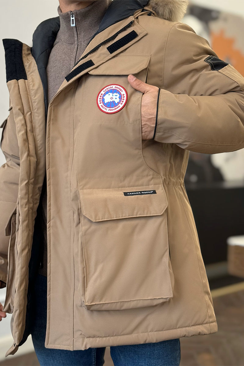 Canada Goose Мужская парка Expedition - Brown