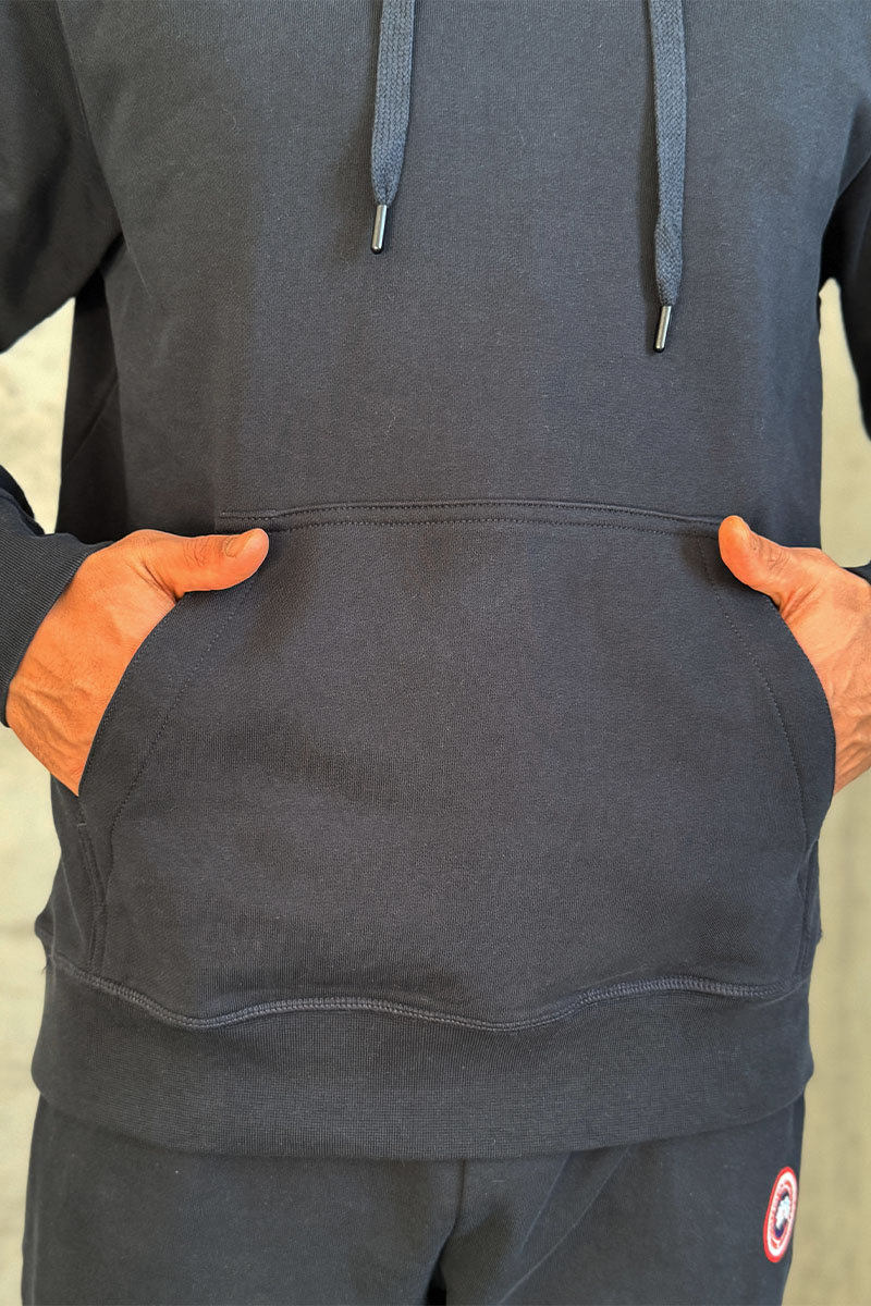 Canada Goose Тёмно-синее худи Huron 