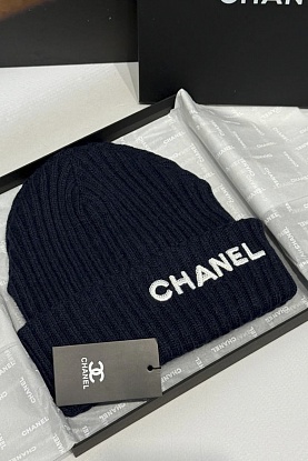 Шапка logo-embroidered premium - Navy