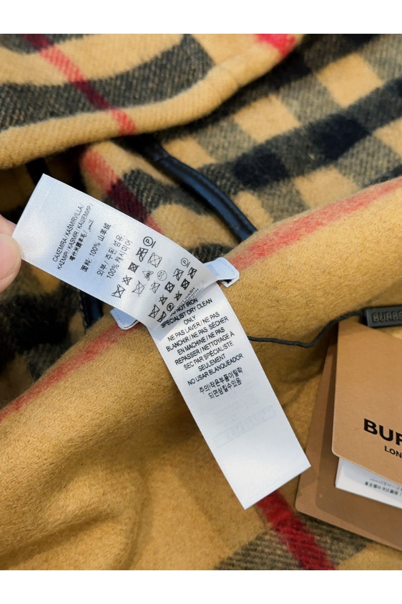 Burberry Капор Check premium 210x30 см