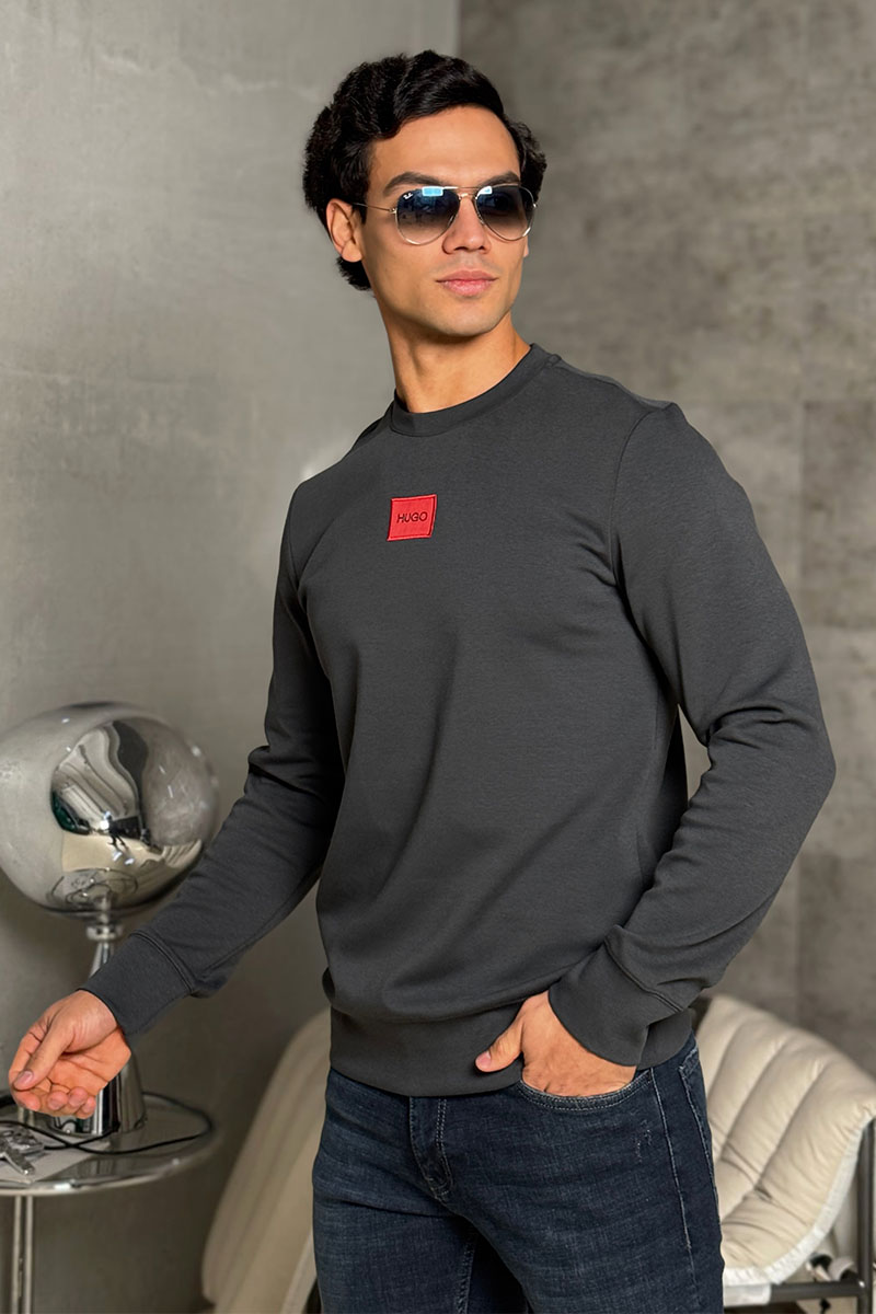 Hugо Воss Мужской свитшот Diragol - Grey