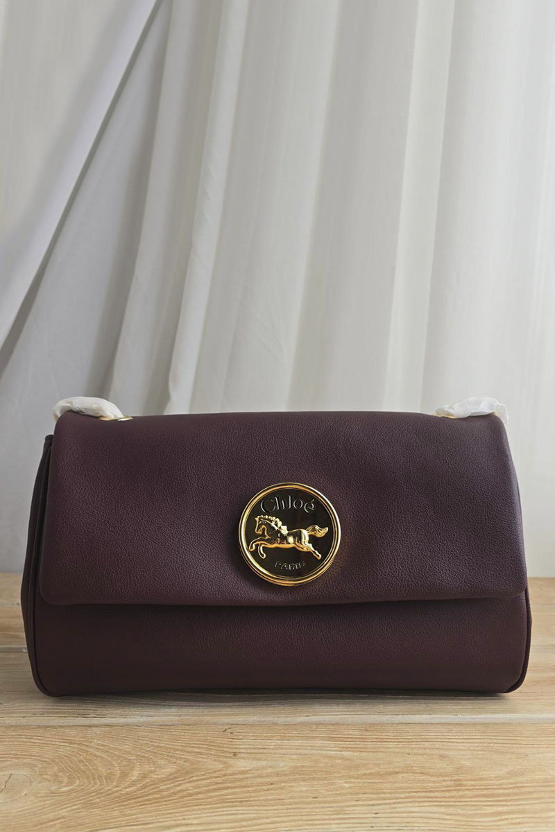 Chloe Кожаная сумка 28x17 см