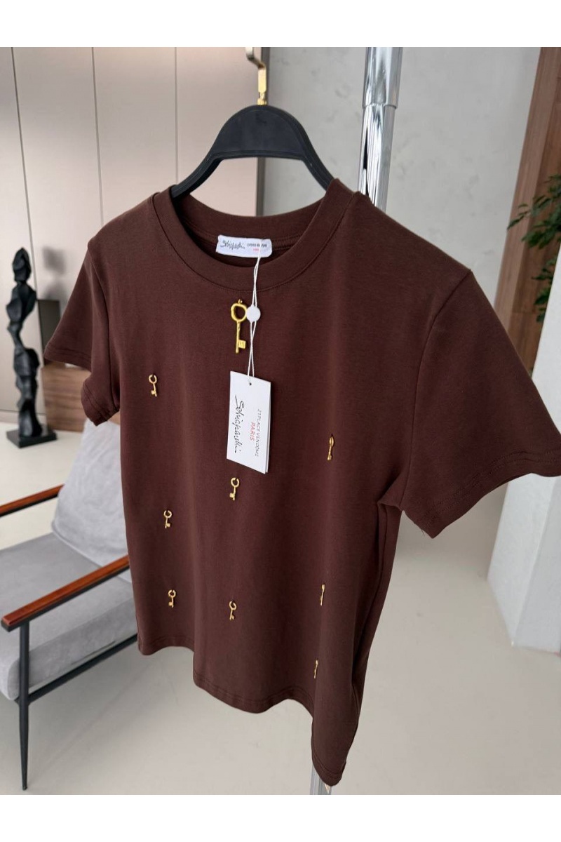Schiaparelli Женская футболка premium - Brown