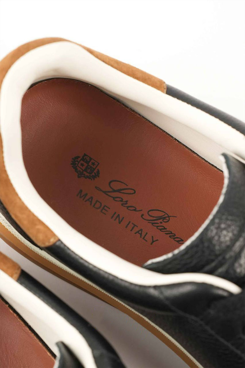 Loro Piana Мужские кроссовки Tennis Walk - Black