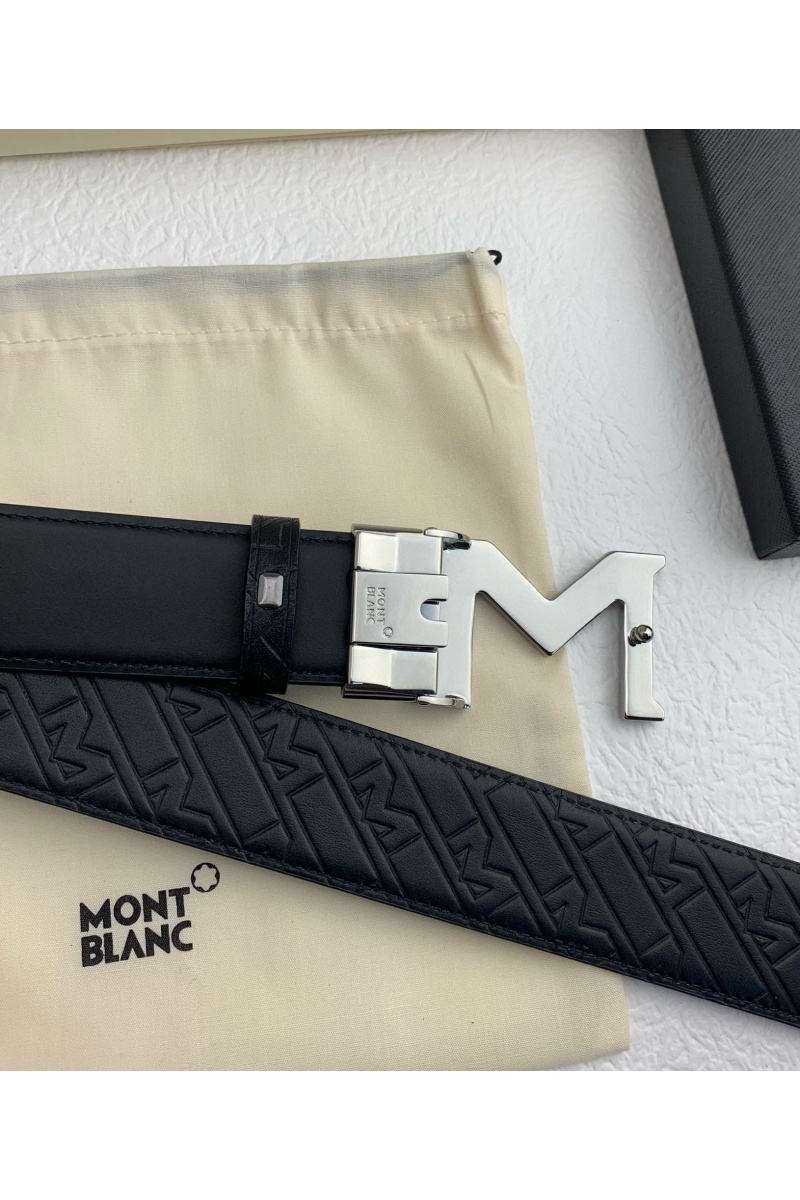Montblanc Двусторонний кожаный ремень Premium (ширина 3.5 см)