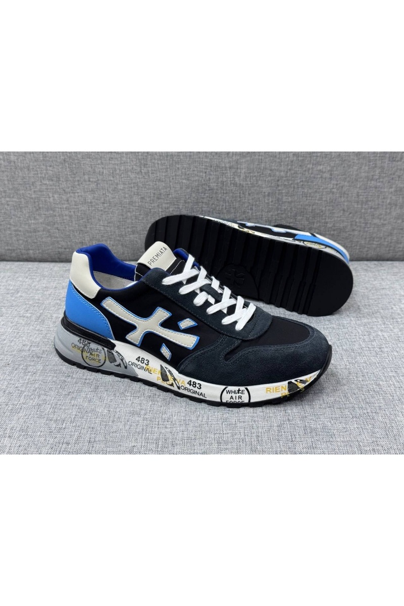 Premiata Комбинированные кроссовки Mick