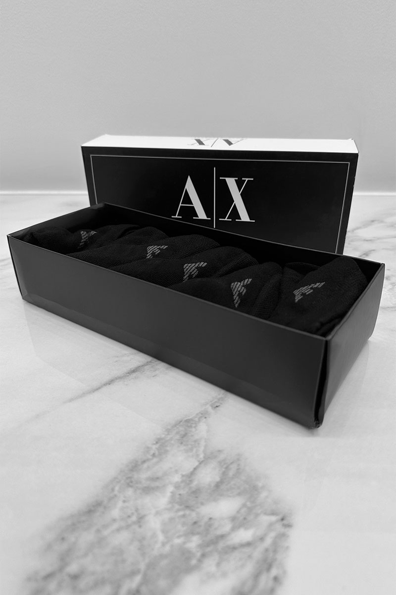 Emporio Armani EA7 Набор чёрных носков 