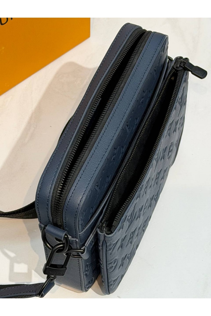 Lоuis Vuittоn Кожаная сумка Trio premium 25x18.5x7 см