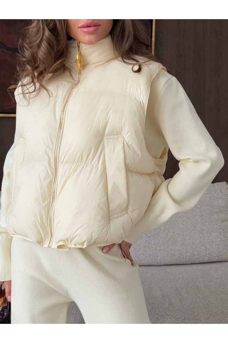 Schiaparelli Женский костюм тройка на флисе premium - White