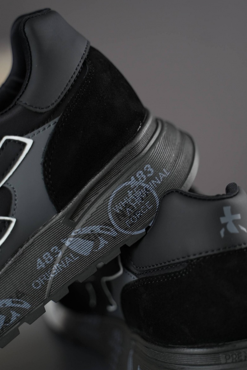 Premiata Мужские кроссовки Mick - Black