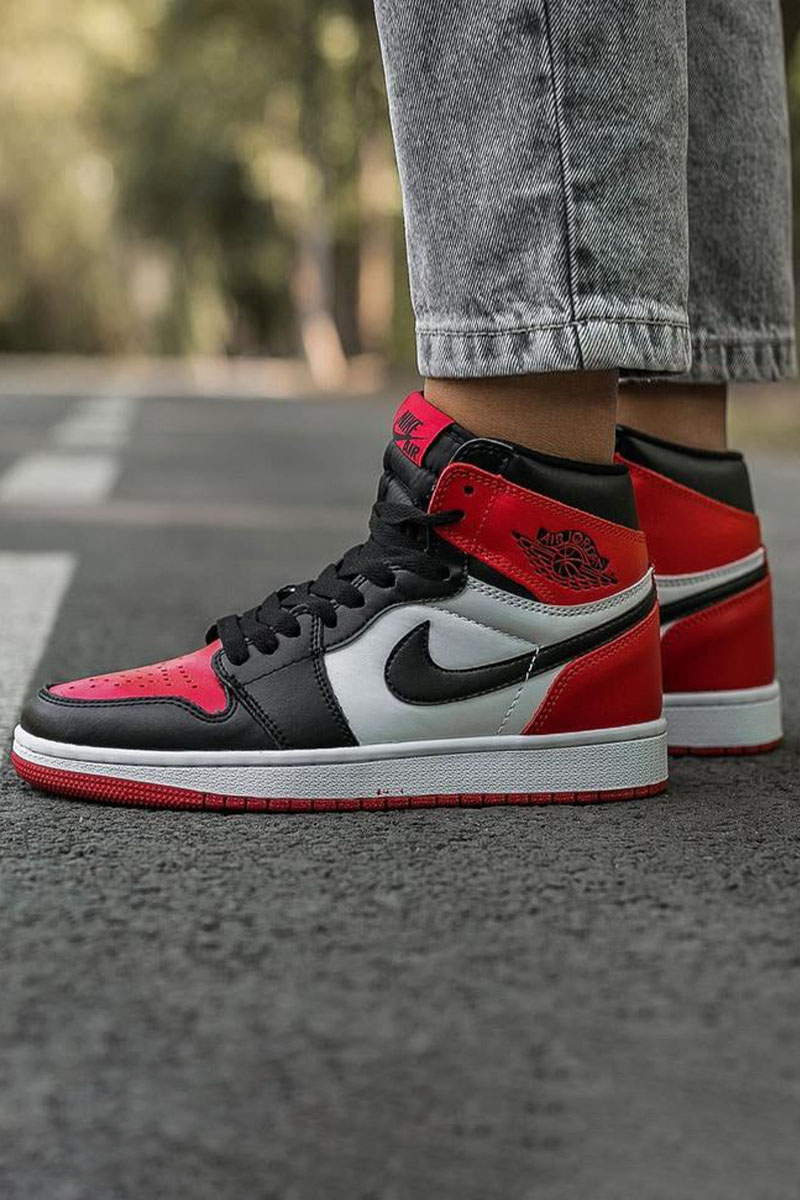 Nike Кроссовки AJ1 Retro High OG "Bred Toe"