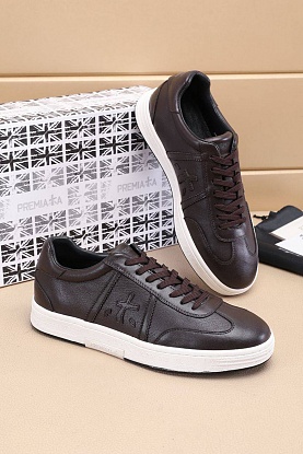 Кожаные кроссовки Bonnie - Brown