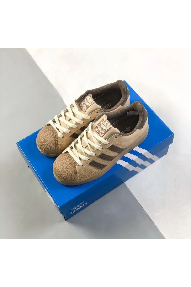 Adidas Кроссовки Superstar "Magic Beige Tribal"