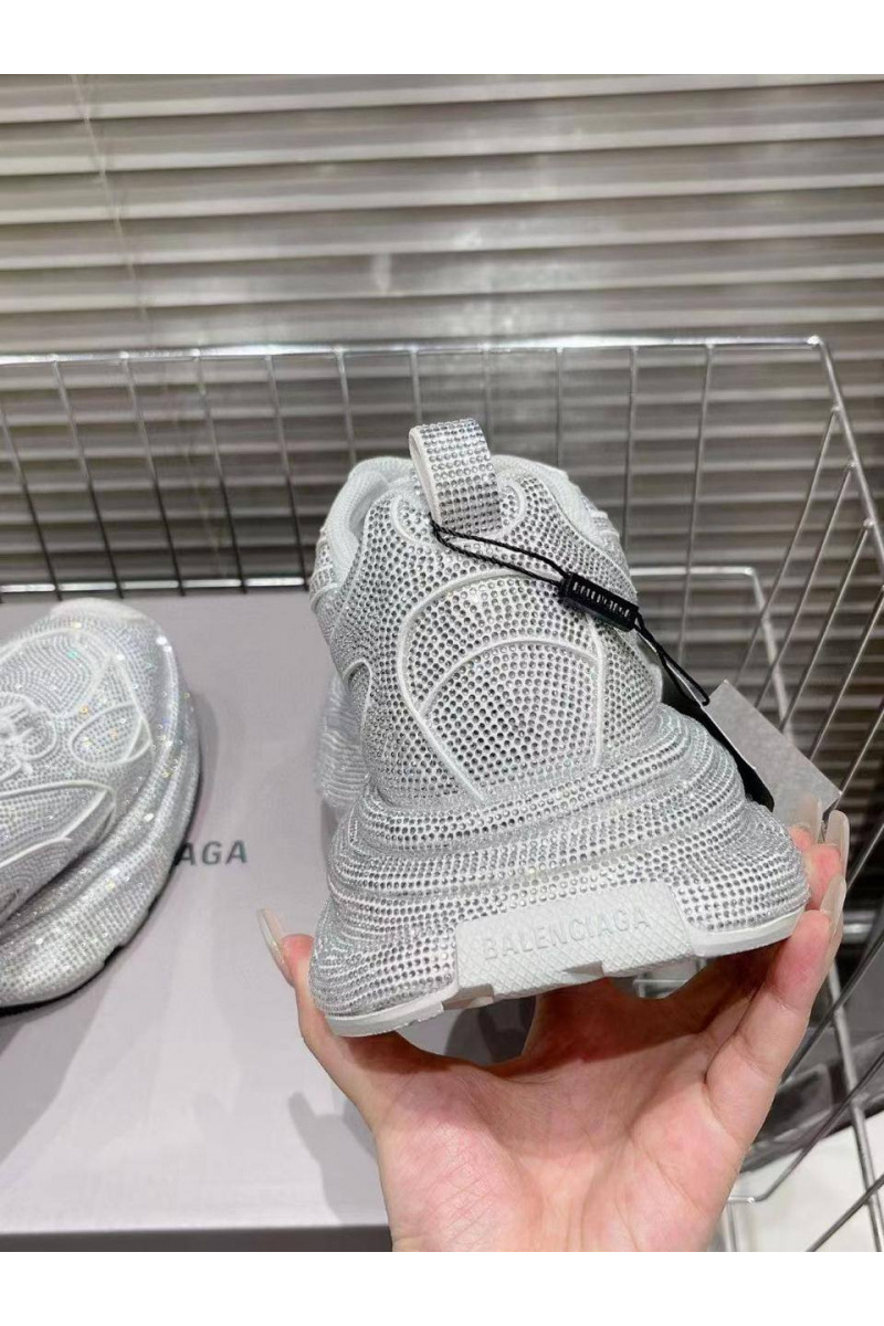 Balenciaga Женские кроссовки 3XL Rhinestones premium