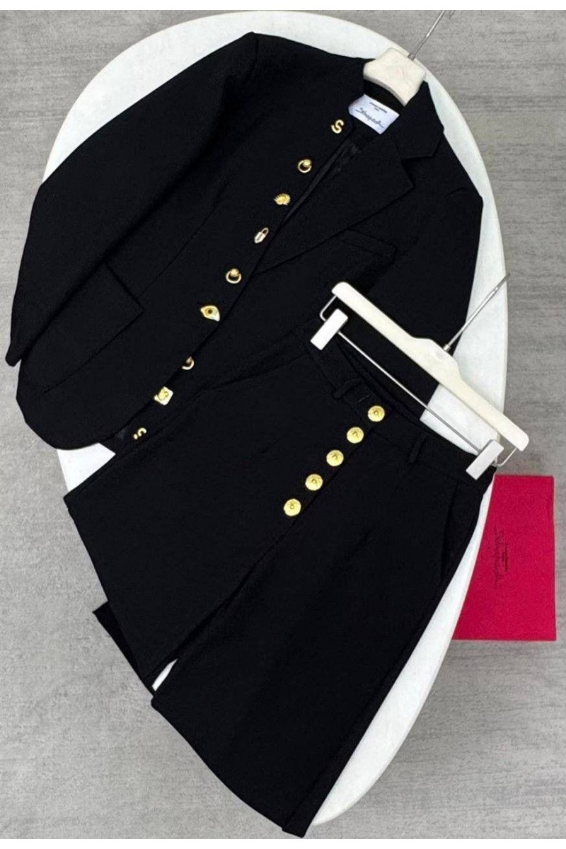 Schiaparelli Женский костюм чёрного цвета premium